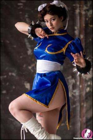 Chun cosplay haruna ayane giga ghor