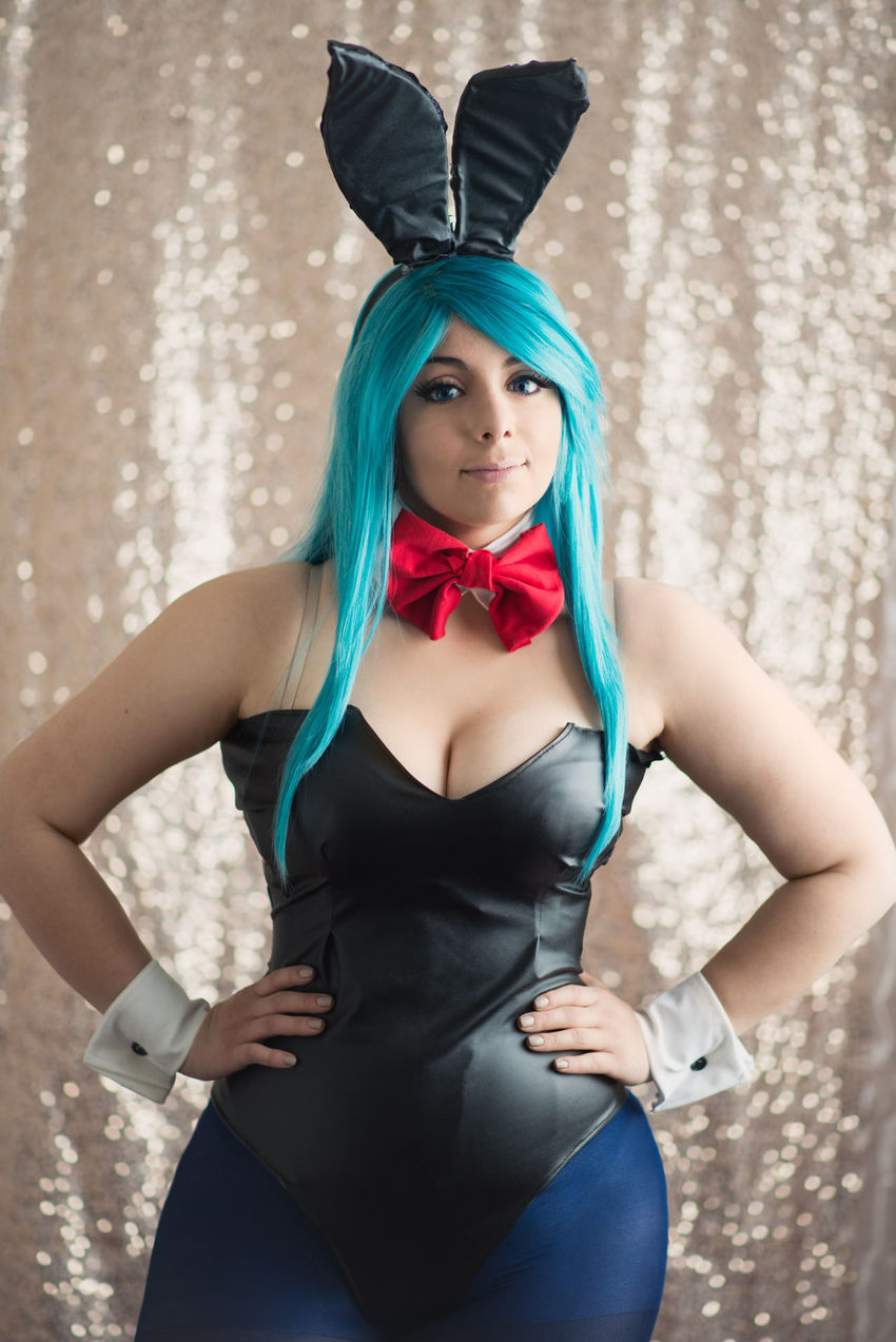 Momokun Bunny Bulma Cosplay Hentai Cos