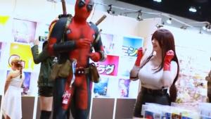 Anime Expo 2018 was spoken to by the dead pool White (with image)-街拍展拍