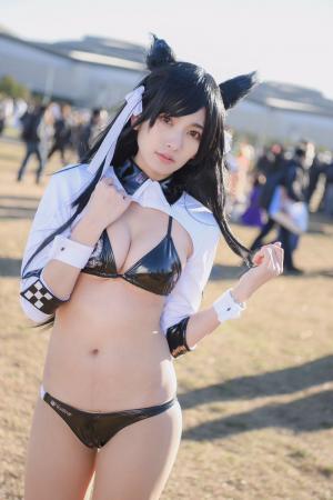[Image] Azurlane woman cosplay is too erotic first without inevitable ww-街拍展拍