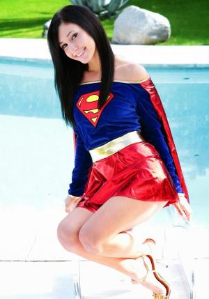 Supergirl Nude Cosplay by Catie Minx!-绅士COS