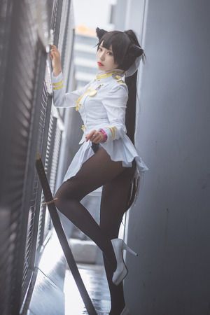 Speaking of the real thrill of azul lane cosplay, black pantyhose and garter w Part 1-绅士COS