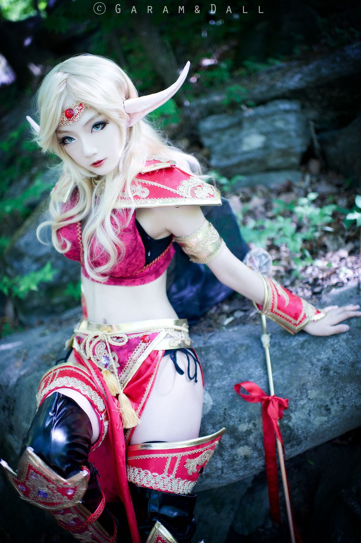 Cosplay Blood Elf Priest Wow By Aza Page