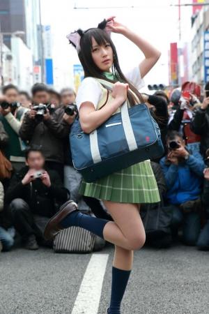 [Japan&#039;s prettiest cosplayer] Mikoshi Nekomu summary [Playboy posted]-街拍展拍